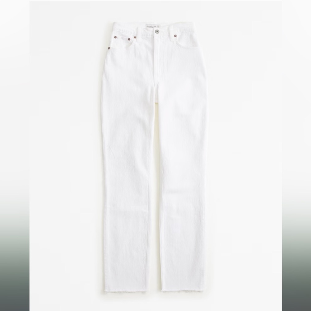 Abercrombie Ultra High Rise 90’s Straight Jean